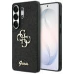 Guess Fixed Glitter Big 4G Metal Logo Black Samsung Galaxy S26 Ultra Tok