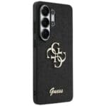 Guess Fixed Glitter Big 4G Metal Logo Black Samsung Galaxy S26 Ultra Tok