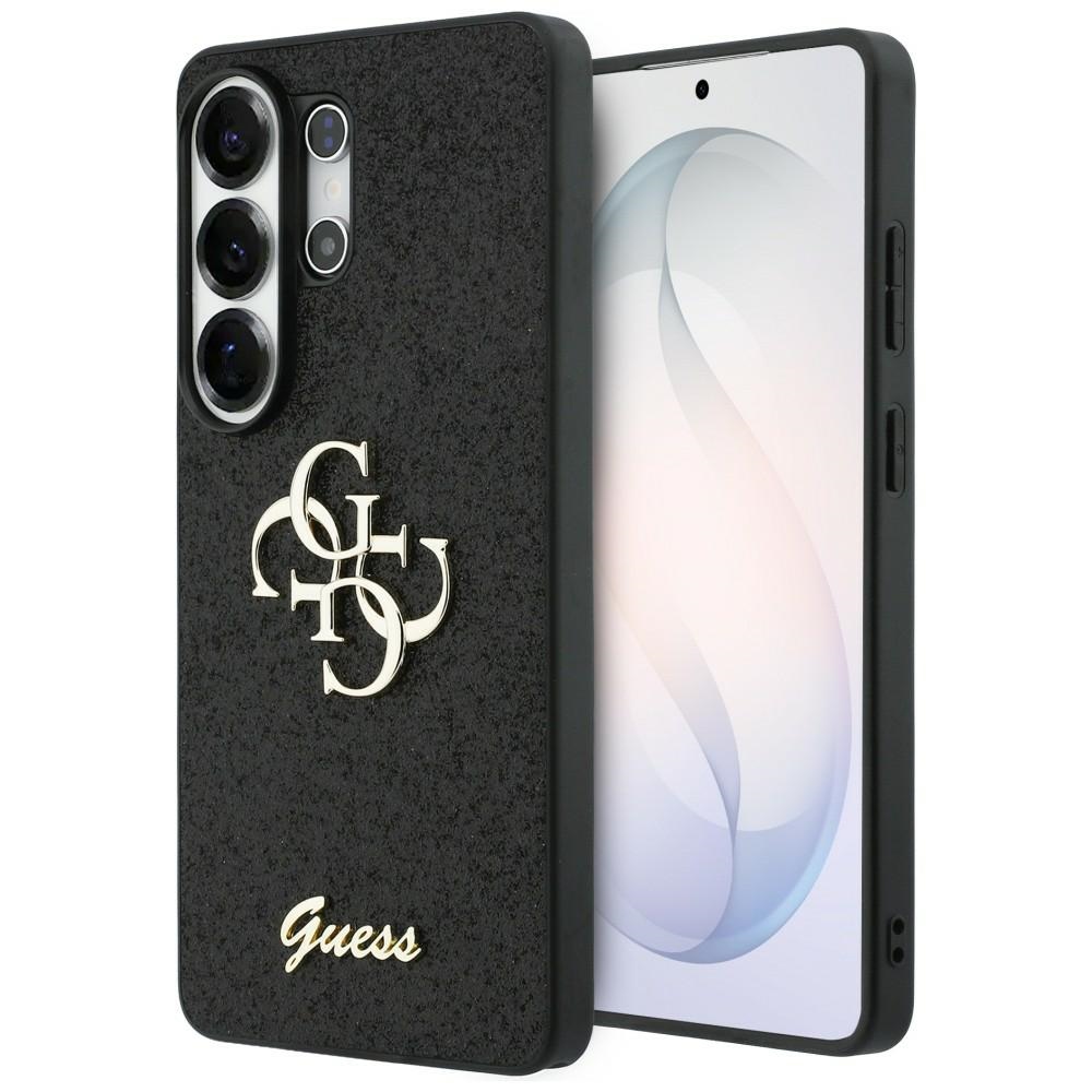 Guess Fixed Glitter Big 4G Metal Logo Black Samsung Galaxy S26 Ultra Tok