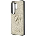 Guess Fixed Glitter Big 4G Metal Logo Gold Samsung Galaxy S26 Ultra Tok