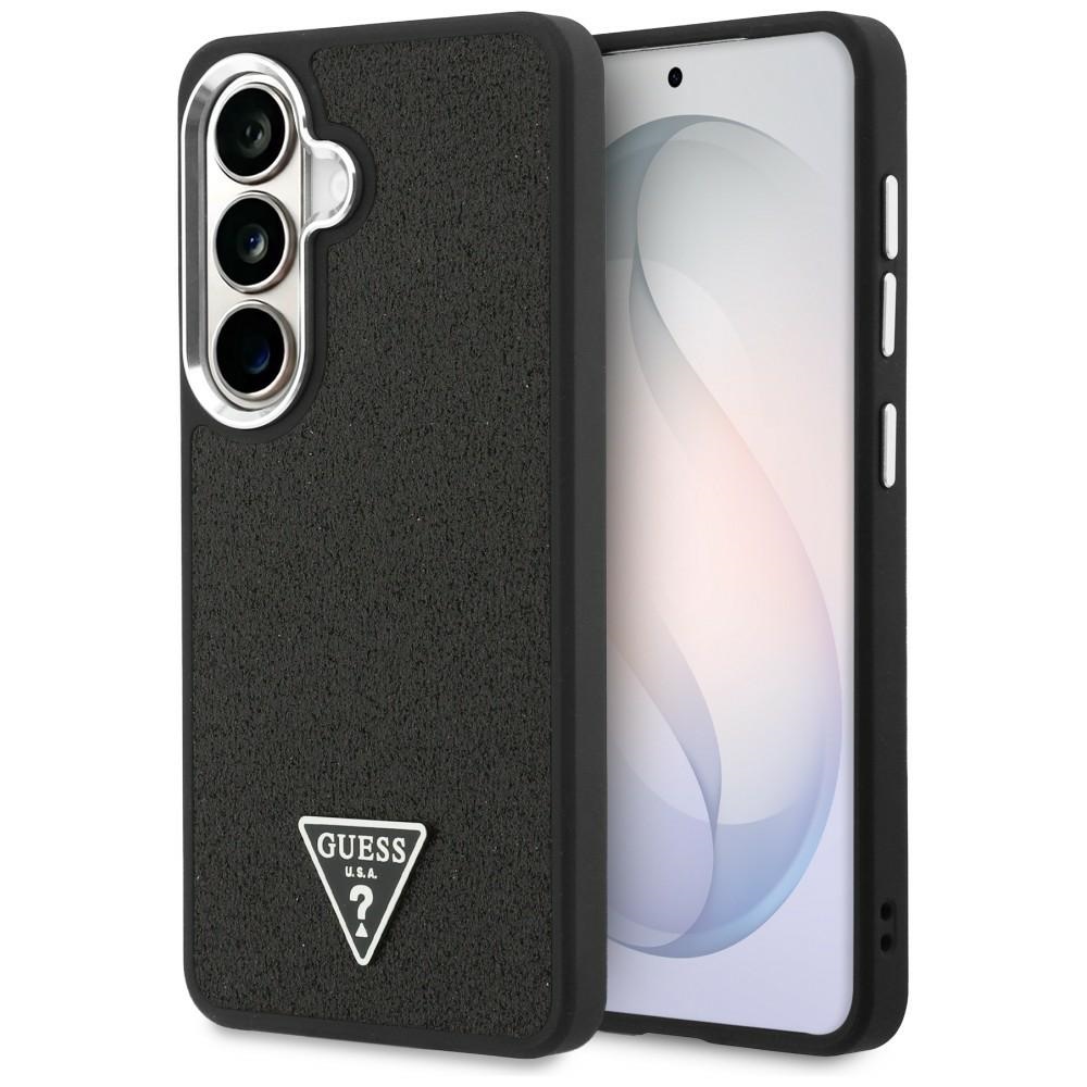 Guess Fixed Glitter Triangle MagSafe Black Samsung Galaxy S26 Tok