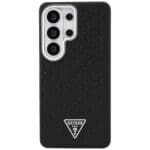 Guess Fixed Glitter Triangle MagSafe Black Samsung Galaxy S26 Ultra Tok