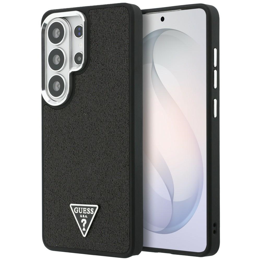 Guess Fixed Glitter Triangle MagSafe Black Samsung Galaxy S26 Ultra Tok