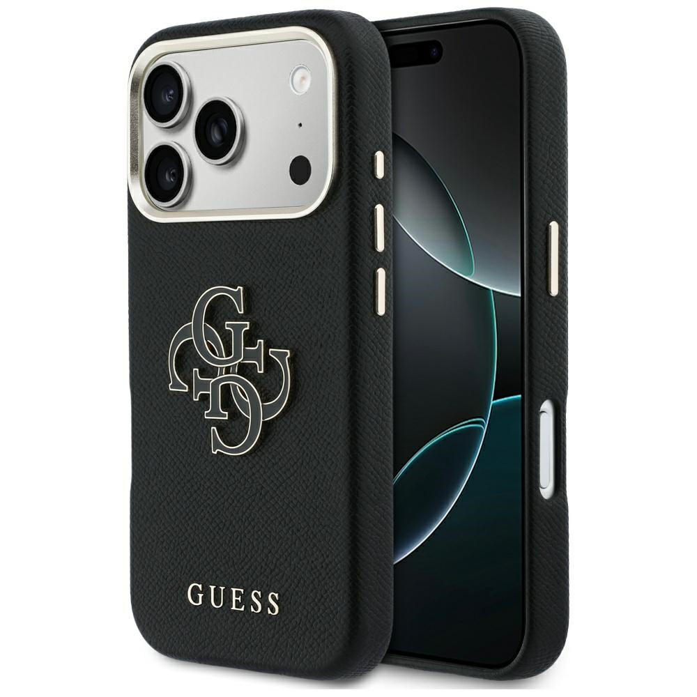Guess FW Resin Logo Black iPhone 17 Pro Max Tok