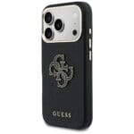 Guess FW Resin Logo Black iPhone 17 Pro Tok