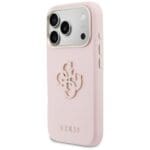 Guess FW Resin Logo Pink iPhone 17 Pro Max Tok