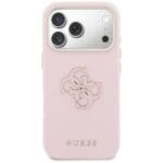 Guess FW Resin Logo Pink iPhone 17 Pro Max Tok