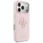Guess FW Resin Logo Pink iPhone 17 Pro Max Tok