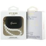Guess Glitter Pearl Strap Black AirPods Pro Tok