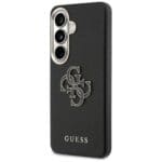 Guess Grained Big 4G Metal Logo Plus Black Samsung Galaxy S26 Tok