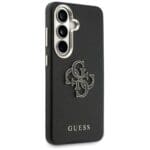 Guess Grained Big 4G Metal Logo Plus Black Samsung Galaxy S26 Tok