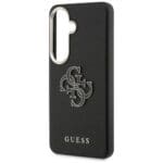Guess Grained Big 4G Metal Logo Plus Black Samsung Galaxy S26 Tok