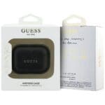 Guess Grained Classic Logo Hook Black AirPods Pro Tok
