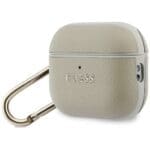 Guess Grained Classic Logo Hook Gold AirPods Pro Tok