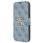 Guess GUBKP13L4GMGBL Blue Book 4G Big Metal Logo iPhone 13/13 Pro Tok