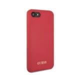 Guess GUHCI8LSGLRE Red Hardcase Silicone iPhone 7/8/SE 2020/SE 2022 Tok