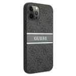 Guess GUHCP12L4GDGR 6,7"Grey Hardcase 4G Stripe iPhone 12 Pro Max Tok