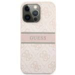 Guess GUHCP13L4GDPI Pink Hardcase 4G Stripe iPhone 13/13 Pro Tok