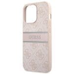 Guess GUHCP13L4GDPI Pink Hardcase 4G Stripe iPhone 13/13 Pro Tok