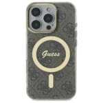 Guess GUHMP16XH4STW Brown Hardcase IML 4G MagSafe iPhone 16 Pro Max Tok