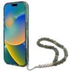 Guess GUHMP16XHGCRELSA green Hardcase Hardcase IML Glitter With Pearl iPhone 16 Pro Max Tok