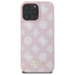 Guess GUHMP16XPGPYSP Pink Hardcase Peony Script MagSafe iPhone 16 Pro Max Tok