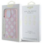 Guess GUHMP16XPGPYSP Pink Hardcase Peony Script MagSafe iPhone 16 Pro Max Tok