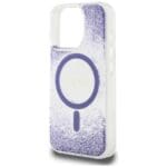 Guess HC Resin Bottom Glitter MagSafe Purple iPhone 16 Pro Max Tok
