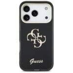 Guess IML 4G Script Metal Black iPhone 17 Pro Tok
