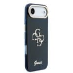 Guess IML 4G Script Metal Logo Blue iPhone 17 Air Tok