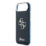 Guess IML 4G Script Metal Logo Blue iPhone 17 Air Tok