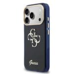 Guess IML 4G Script Metal Logo Blue iPhone 17 Pro Max Tok
