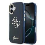 Guess IML 4G Script Metal Logo Blue iPhone 17 Tok