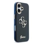 Guess IML 4G Script Metal Logo Blue iPhone 17 Tok