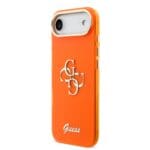 Guess IML 4G Script Metal Logo Orange iPhone 17 Air Tok