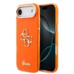 Guess IML 4G Script Metal Logo Orange iPhone 17 Air Tok