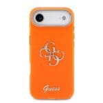Guess IML 4G Script Metal Logo Orange iPhone 17 Air Tok