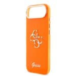 Guess IML 4G Script Metal Logo Orange iPhone 17 Air Tok