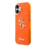 Guess IML 4G Script Metal Logo Orange iPhone 17 Tok
