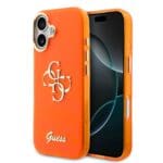 Guess IML 4G Script Metal Logo Orange iPhone 17 Tok