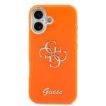 Guess IML 4G Script Metal Logo Orange iPhone 17 Tok