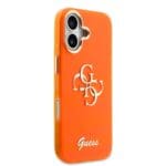 Guess IML 4G Script Metal Logo Orange iPhone 17 Tok