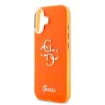 Guess IML 4G Script Metal Logo Orange iPhone 17 Tok