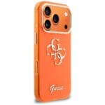 Guess IML 4G Script Metal Orange iPhone 17 Pro Tok