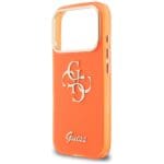 Guess IML 4G Script Metal Orange iPhone 17 Pro Tok