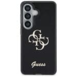Guess IML Big Metal 4G Script Black Samsung Galaxy S26 Tok