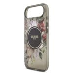 Guess IML Flowers Strap MagSafe Black iPhone 17 Air Tok
