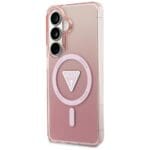 Guess IML Gradient Triangle MagSafe Pink Samsung Galaxy S26 Tok