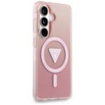 Guess IML Gradient Triangle MagSafe Pink Samsung Galaxy S26 Tok