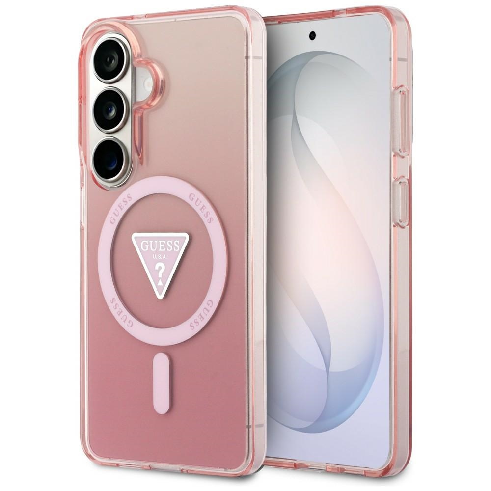 Guess IML Gradient Triangle MagSafe Pink Samsung Galaxy S26 Tok